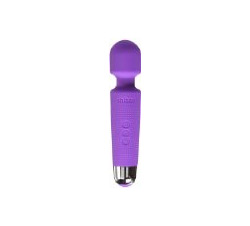  Shibari Mini Halo 20X Multi-Speed Wireless Power Wand Massager, Purple 